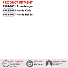Load image into Gallery viewer, Acura Integra 1994-2001 / Honda Civic 1992-1995 / Del Sol 1993-1997 Rear Subframe Tie Bar Black
