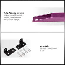 Load image into Gallery viewer, Acura Integra 1994-2001 / Honda Civic 1992-1995 / Del Sol 1993-1997 Rear Subframe Tie Bar Purple