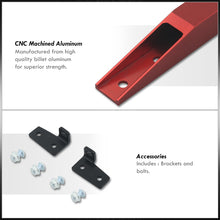 Load image into Gallery viewer, Acura Integra 1994-2001 / Honda Civic 1992-1995 / Del Sol 1993-1997 Rear Subframe Tie Bar Red