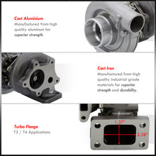 Load image into Gallery viewer, JDM Sport T3/T4 54mm .57 A/R Turbo Charger