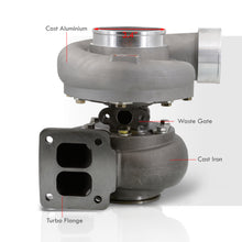 Load image into Gallery viewer, JDM Sport GT45 Oil Cooled Turbo Charger (T4 Inlet Flange/Vband Outlet/Dual .66AR Compressor/1.05AR Turbine)
