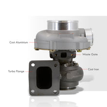 Load image into Gallery viewer, JDM Sport T4 Oil Cooled Turbo Charger (T4 Inlet Flange/Vband Outlet/.70AR Compressor/.68AR Turbine)