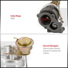 Load image into Gallery viewer, TD05 16G Water&Oil Cooled Turbo Charger for DSM Mitsubishi (4Bolt-4Bolt Outlet Flange/.48AR Compressor/.48AR Turbine)