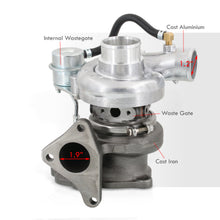 Load image into Gallery viewer, TD05 16G Water&Oil Cooled Turbo Charger for Subaru (3Bolt-5Bolt/.48AR Compressor/.48AR Turbine)