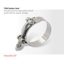Load image into Gallery viewer, 2.5inch T-Bolt Clamp x1