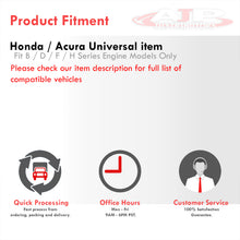 Load image into Gallery viewer, D/B/F/H-Series 68mm Throttle Body Plate Red w/ Chrome Gate