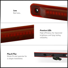 Load image into Gallery viewer, Chevrolet Silverado 2500HD 2001-2014 / Silverado 3500HD 2007-2014 / GMC Sierra 2500HD 2001-2014 / Sierra 3500HD 2007-2014 Rear LED Tailgate Light Red Len