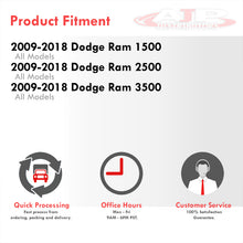 Load image into Gallery viewer, Dodge Ram 1500 2500 3500 2009-2018 Tailgate Lift Assist Shock Strut Support Black