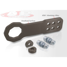 Load image into Gallery viewer, Universal 10mm Front Tow Hook Kit Gunmetal (Pass-JDM Style)
