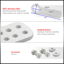 Load image into Gallery viewer, Universal 10mm Front Tow Hook Kit White (Pass-JDM Style)