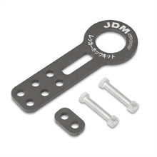 Load image into Gallery viewer, JDM Sport Universal Front Tow Hook Kit Gun Metal