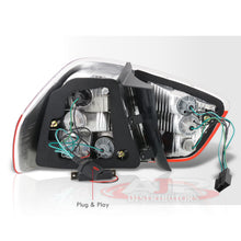 Load image into Gallery viewer, BMW 3 Series E90 4 Door 2005-2009 LED Tail Lights Chrome Housing Red Len