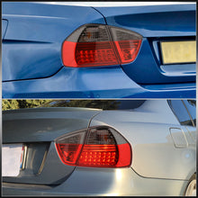 Load image into Gallery viewer, BMW 3 Series E90 4 Door 2005-2009 LED Tail Lights Chrome Housing Red Smoke Len