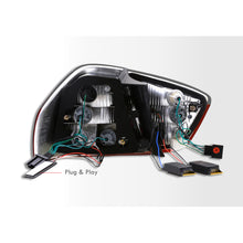 Load image into Gallery viewer, BMW 3 Series E90 4 Door 2005-2009 LED Bar Tail Lights Chrome Housing Red Smoke Len White Tube