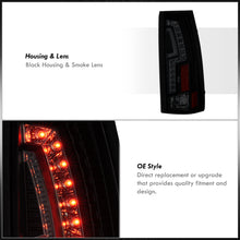 Load image into Gallery viewer, Chevrolet C/K 1988-1999 / Suburban 1992-1999 / Tahoe 1995-1999 / Blazer Full Size 1992-1994 / GMC C/K 1988-1999 / Yukon 1992-1999 / Cadillac Escalade 1999-2000 LED Tail Lights Black Housing Smoke Len