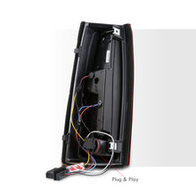 Load image into Gallery viewer, Chevrolet C/K 1988-1999 / Suburban 1992-1999 / Tahoe 1995-1999 / Blazer Full Size 1992-1994 / GMC C/K 1988-1999 / Yukon 1992-1999 / Cadillac Escalade 1999-2000 LED Tail Lights Chrome Housing Red Len