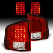 Load image into Gallery viewer, Chevrolet S10 Truck 1994-2004 / GMC Sonoma 1994-2004 / Isuzu Hombre 1996-2000 LED Tail Lights Chrome Housing Red Len