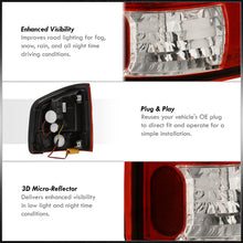 Load image into Gallery viewer, Chevrolet S10 Truck 1994-2004 / GMC Sonoma 1994-2004 / Isuzu Hombre 1996-2000 LED Tail Lights Chrome Housing Red Len