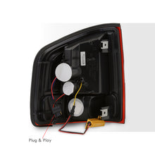 Load image into Gallery viewer, Chevrolet S10 Truck 1994-2004 / GMC Sonoma 1994-2004 / Isuzu Hombre 1996-2000 LED Tail Lights Chrome Housing Red Len