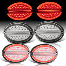 Load image into Gallery viewer, Chevrolet Corvette C5 1997-2004 LED Tail Lights Chrome Housing Clear Len (Includes Hyperflash Harness)