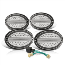 Load image into Gallery viewer, Chevrolet Corvette C5 1997-2004 LED Tail Lights Chrome Housing Clear Len (Includes Hyperflash Harness)