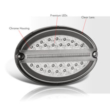 Load image into Gallery viewer, Chevrolet Corvette C5 1997-2004 LED Tail Lights Chrome Housing Clear Len (Includes Hyperflash Harness)