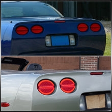 Load image into Gallery viewer, Chevrolet Corvette C5 1997-2004 LED Tail Lights Chrome Housing Red Len (Includes Hyperflash Harness)