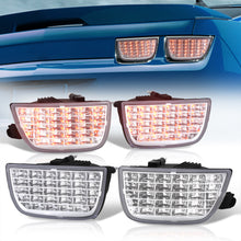 Load image into Gallery viewer, Chevrolet Camaro 2010-2013 Sequential LED Tail Lights Chrome Housing Clear Len