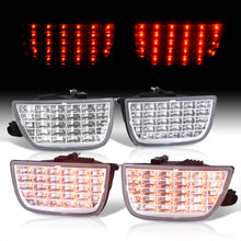 Load image into Gallery viewer, Chevrolet Camaro 2010-2013 Sequential LED Tail Lights Chrome Housing Clear Len