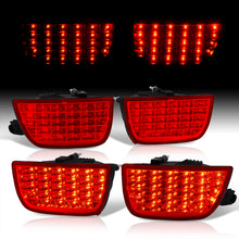 Load image into Gallery viewer, Chevrolet Camaro 2010-2013 Sequential LED Tail Lights Chrome Housing Red Len