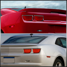 Load image into Gallery viewer, Chevrolet Camaro 2010-2013 Sequential LED Tail Lights Chrome Housing Red Len