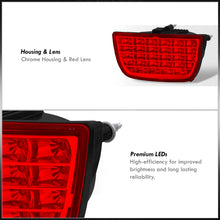 Load image into Gallery viewer, Chevrolet Camaro 2010-2013 Sequential LED Tail Lights Chrome Housing Red Len