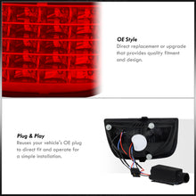 Load image into Gallery viewer, Chevrolet Camaro 2010-2013 Sequential LED Tail Lights Chrome Housing Red Len