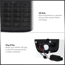 Load image into Gallery viewer, Chevrolet Camaro 2010-2013 Sequential LED Tail Lights Chrome Housing Smoke Len