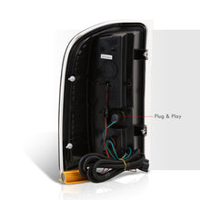 Load image into Gallery viewer, Chevrolet Silverado 2007-2013 LED Bar Tail Lights Chrome Housing Clear Len White Tube