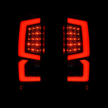 Load image into Gallery viewer, Chevrolet Silverado 2007-2013 LED Bar Tail Lights Chrome Housing Clear Len White Tube