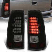Load image into Gallery viewer, Chevrolet Silverado 1999-2006 / GMC Sierra 1999-2006 LED Tail Lights Black Housing Smoke Len