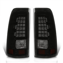 Load image into Gallery viewer, Chevrolet Silverado 1999-2006 / GMC Sierra 1999-2006 LED Tail Lights Black Housing Smoke Len