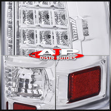 Load image into Gallery viewer, Chevrolet Silverado 1999-2006 / GMC Sierra 1999-2006 LED Tail Lights Chrome Housing Clear Len