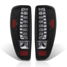 Load image into Gallery viewer, Chevrolet Colorado 2004-2012 LED Tail Lights Black Housing Clear Len