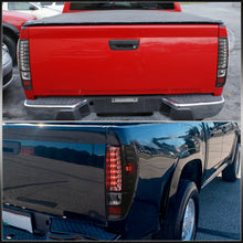 Load image into Gallery viewer, Chevrolet Colorado 2004-2012 LED Tail Lights Black Housing Clear Len
