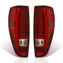 Load image into Gallery viewer, Chevrolet Colorado 2004-2012 LED Tail Lights Chrome Housing Red Len