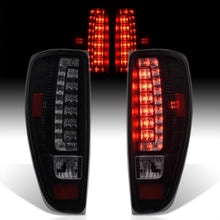 Load image into Gallery viewer, Chevrolet Colorado 2004-2012 LED Tail Lights Black Housing Smoke Len