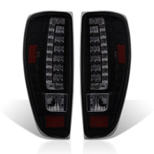 Load image into Gallery viewer, Chevrolet Colorado 2004-2012 LED Tail Lights Black Housing Smoke Len