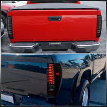 Load image into Gallery viewer, Chevrolet Colorado 2004-2012 LED Tail Lights Black Housing Smoke Len