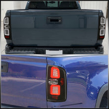 Load image into Gallery viewer, Chevrolet Colorado 2015-2022 / GMC Canyon 2015-2022 LED Bar Tail Lights Black Housing Clear Len