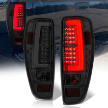 Load image into Gallery viewer, Chevrolet Colorado 2004-2012 LED Bar Tail Lights Chrome Housing Smoke Len White Tube