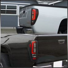 Load image into Gallery viewer, Chevrolet Colorado 2004-2012 LED Bar Tail Lights Black Housing Clear Len Red Tube