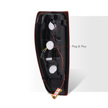 Load image into Gallery viewer, Chevrolet Colorado 2004-2012 LED Bar Tail Lights Chrome Housing Red Smoke Len White Tube