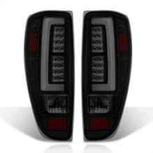 Load image into Gallery viewer, Chevrolet Colorado 2004-2012 LED Bar Tail Lights Black Housing Smoke Len White Tube